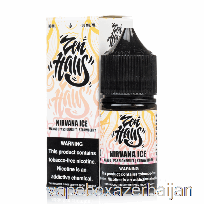 E-Juice Vape Nirvana ICE - Zen Haus SALTS - 30mL 30mg